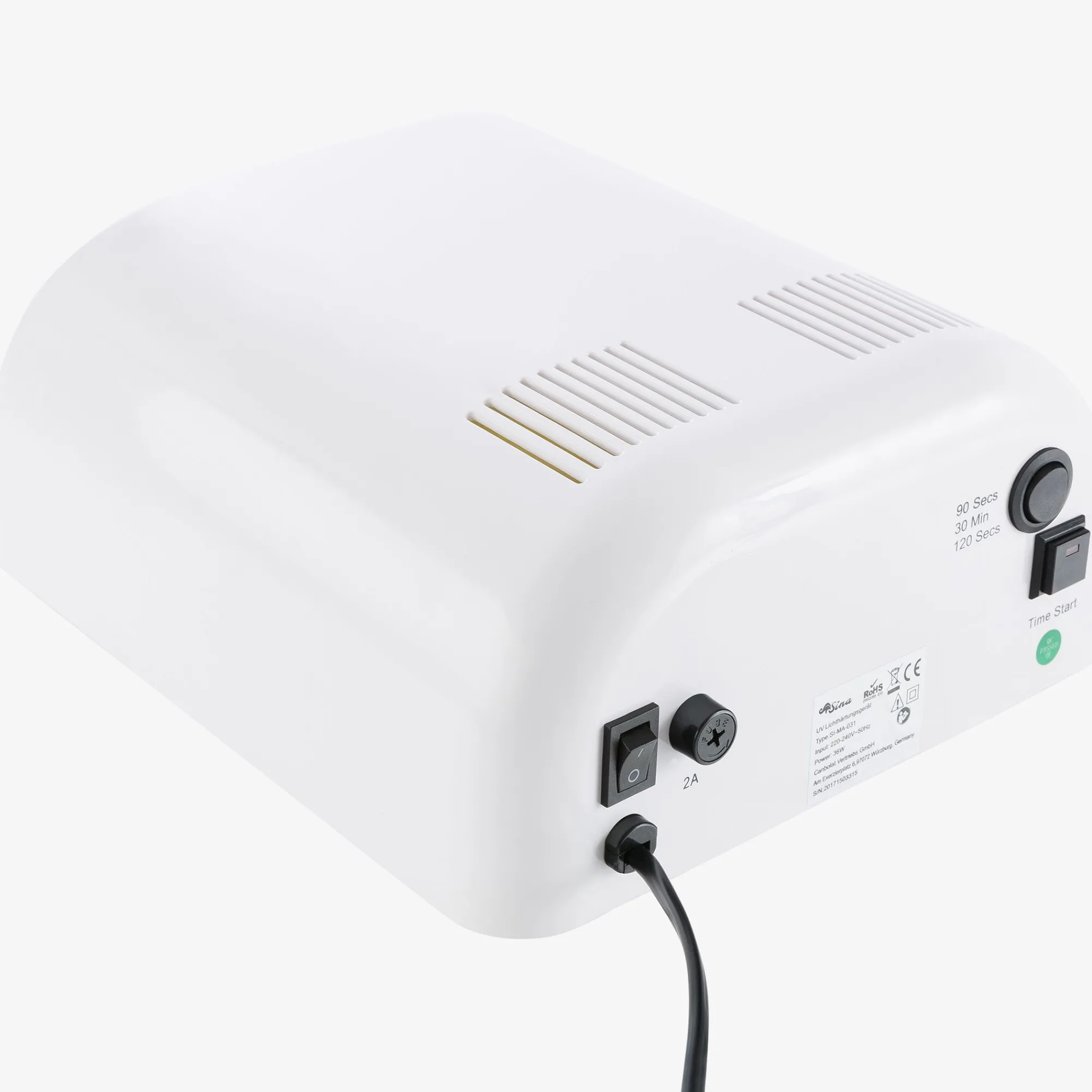 Sina UV Lichthärtungsgerät weiß inkl. UV Gel + Timer
