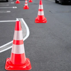 Arebos Verkehrs-Leitkegel 10 Stück Hot