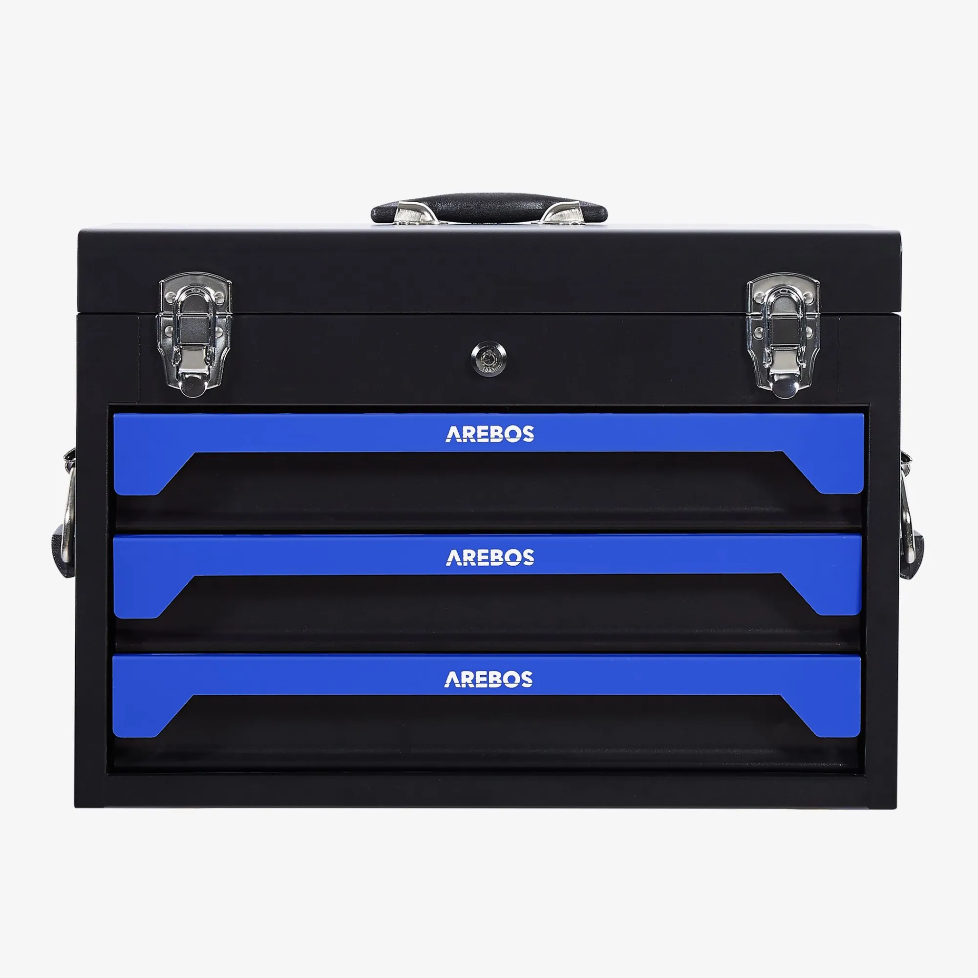 Arebos Werkzeugkoffer inkl. 172-tlg. Blau Discount