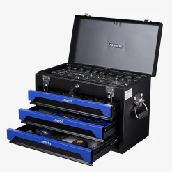 Arebos Werkzeugkoffer inkl. 172-tlg. Blau Discount