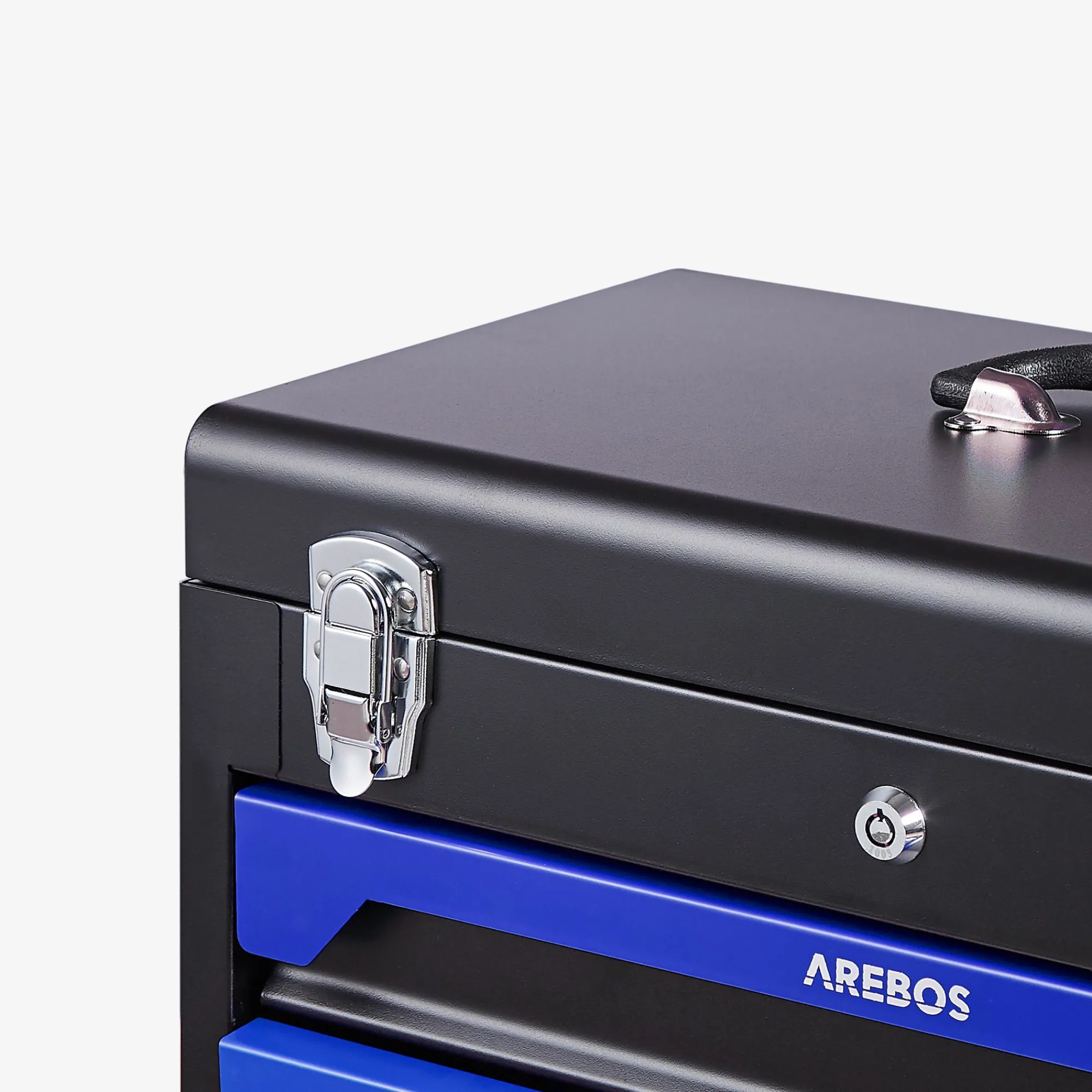 Arebos Werkzeugkoffer inkl. 172-tlg. Blau Discount