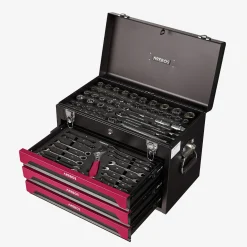 Arebos Werkzeugkoffer inkl. 172-tlg. Rot Outlet
