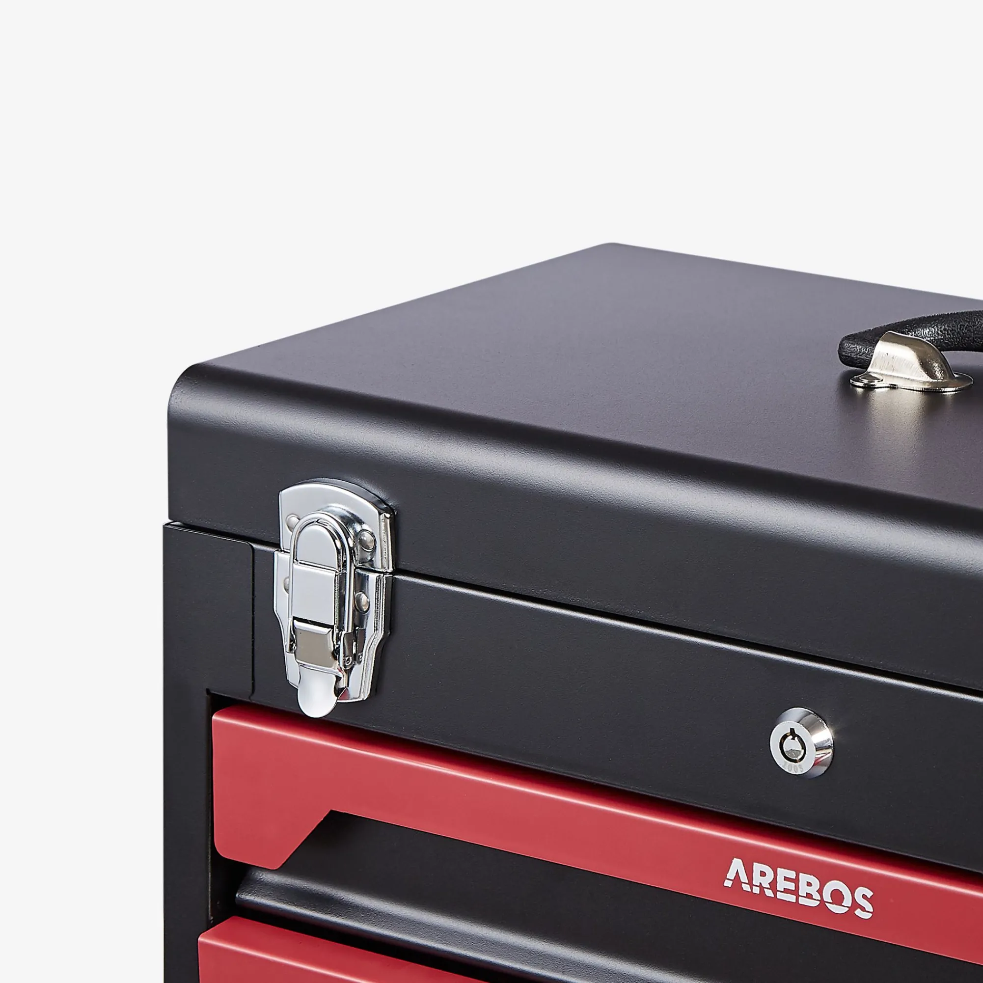 Arebos Werkzeugkoffer inkl. 172-tlg. Rot Outlet