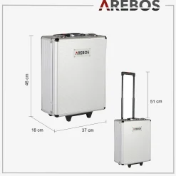 Arebos Werkzeugkoffer 1200teilig New