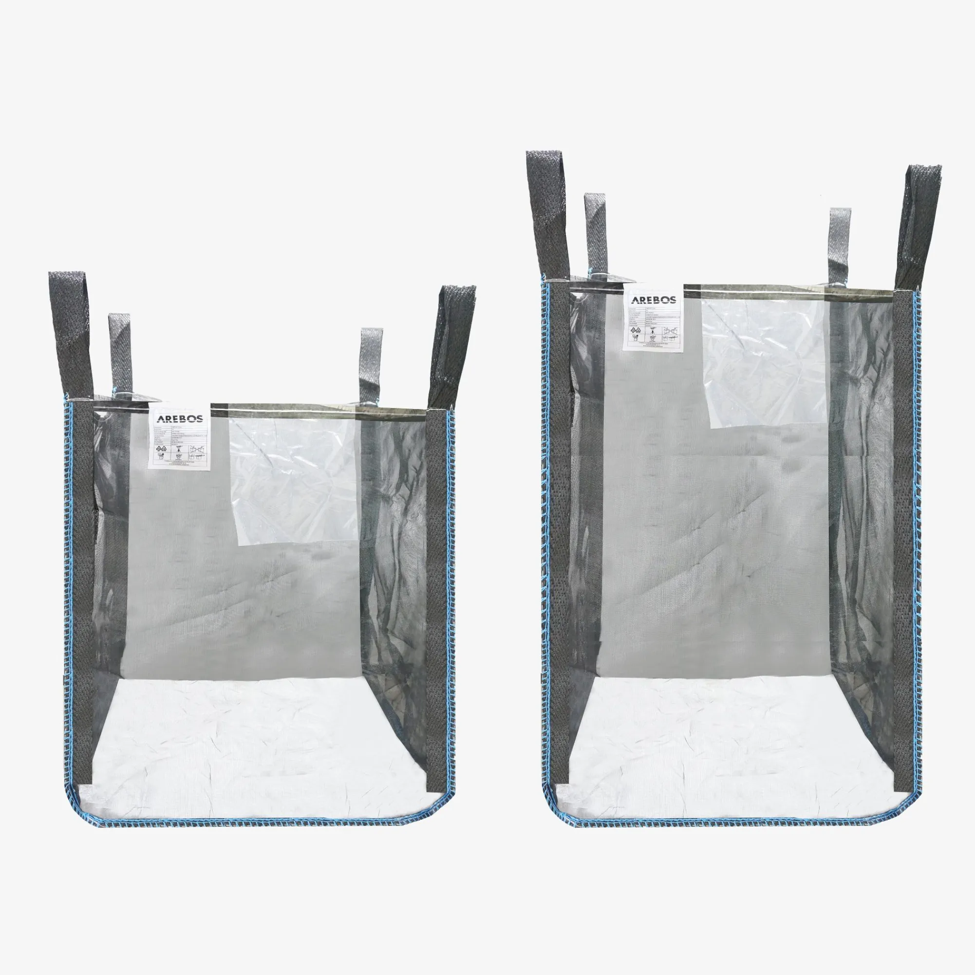 Arebos 1x Premium Holzsack 100 x 100 x 120 cm