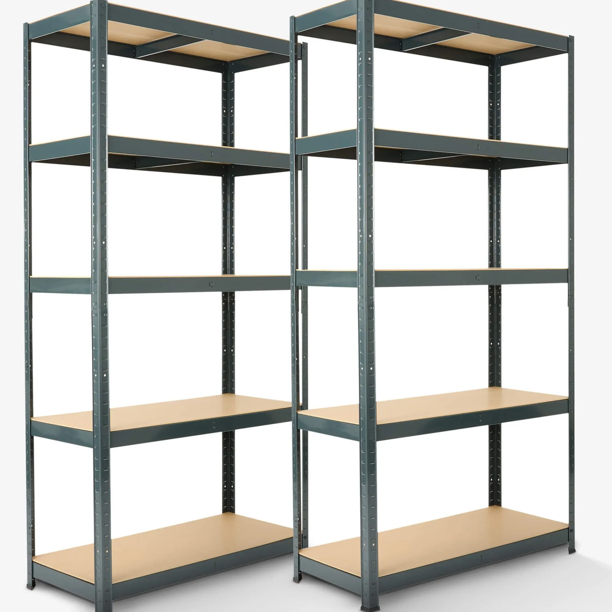 Arebos 2x Schwerlastregal 180 x 90 x 30 cm 875 kg Anthrazit Online