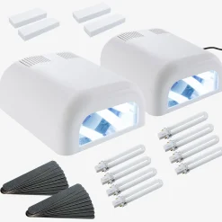 Sina 2x UV Lichthärtungsgerät 36W - Weiß - mit Zubehör New