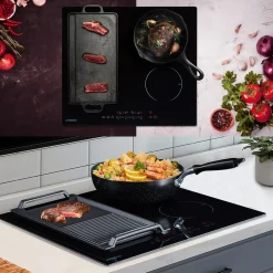 Arebos 4 Zonen Induktionskochfeld mit Flexzonen Outlet