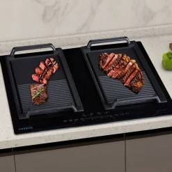 Arebos 4 Zonen Induktionskochfeld mit 2 doppel Flexzonen New